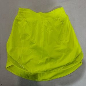 Lululemon hotty hot skirt HIGH RISE